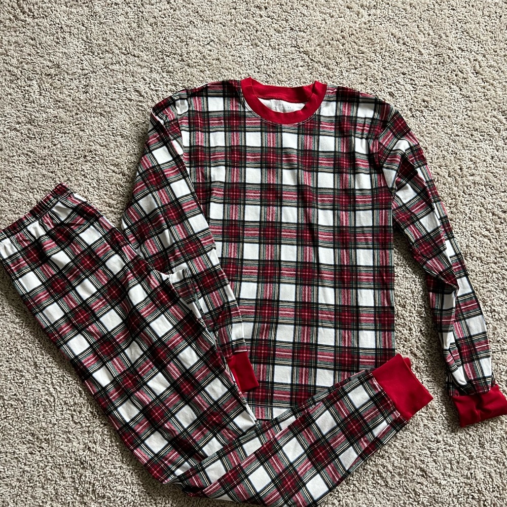 Pottery Barn Stewart Plaid Pajama Set
